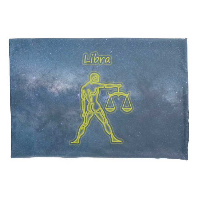 Bright Libra Kissenbezug (Vorderseite)