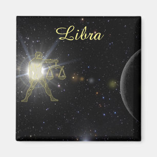 Bright Libra Magnet