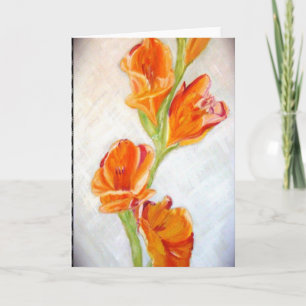 Bright Lily Grußkarte Karte