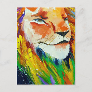 Bright Lion Postkarte