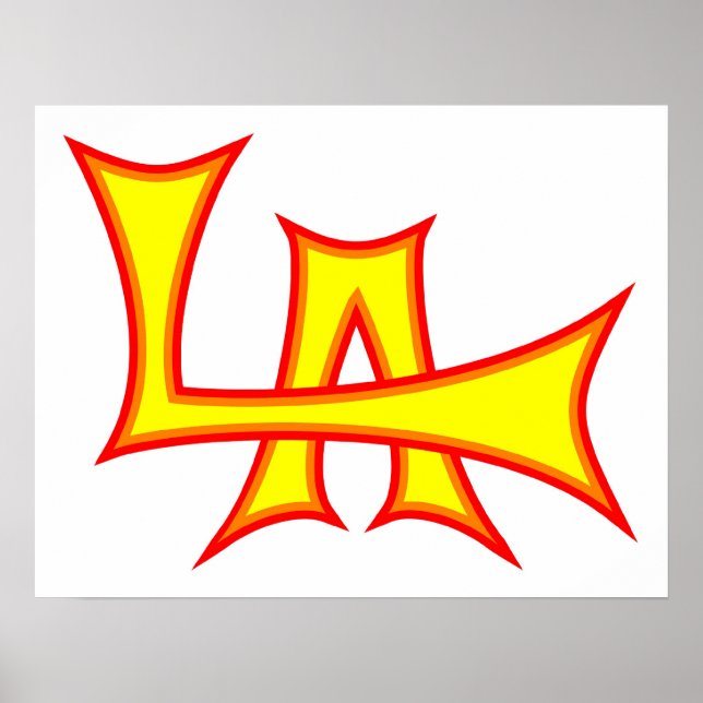 Bright Los Angeles Poster (Vorne)