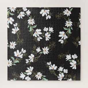 Bright Magnolia Floral Nahtloses Muster