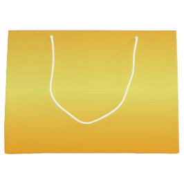 Bright Metallic Gold Bells Große Geschenktüte