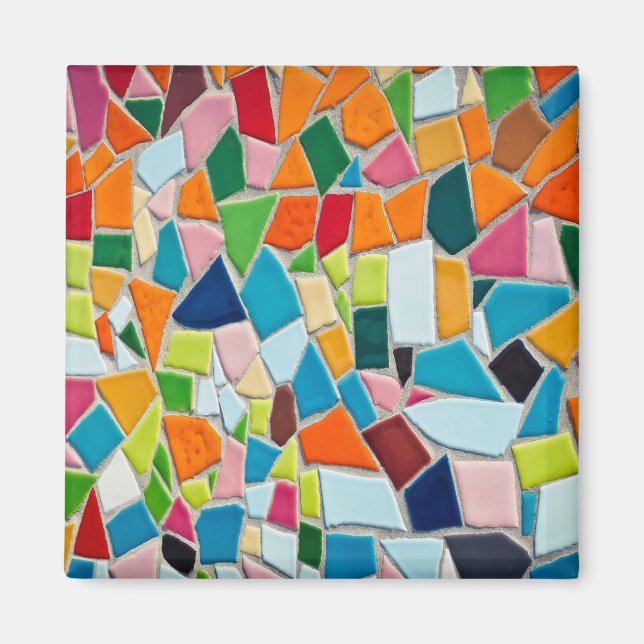 Bright Mosaic Tiles Magnet (Vorne)