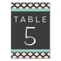 Bright N Beautiful Table Card