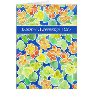 Bright Nasturtiums Fête des mères florales