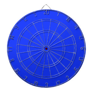 Bright Neon Blue Dart Board Dartscheibe