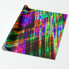 Bright Neon Wrapping Paper Geschenkpapier