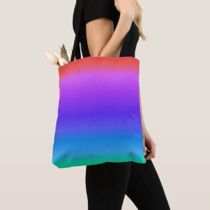 Bright Pastel Rainbow Tasche