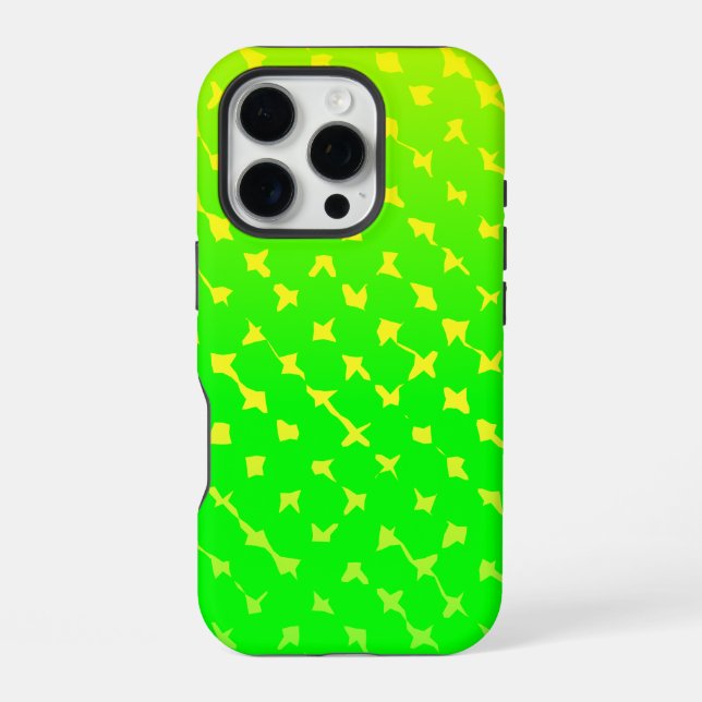 Bright Pattern Design  iPhone 16 Pro Hülle (Rückseite)