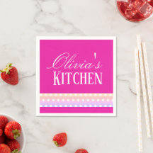 Bright Pink and Pola Dots