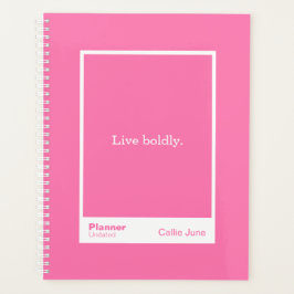Bright Pink Block Quote | Fully Customizable Planer