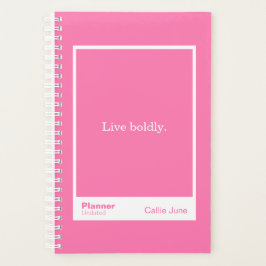 Bright Pink Block Quote | Fully Customizable Planer