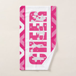 Bright Pink Cheerleader de l'équipe Typographie am