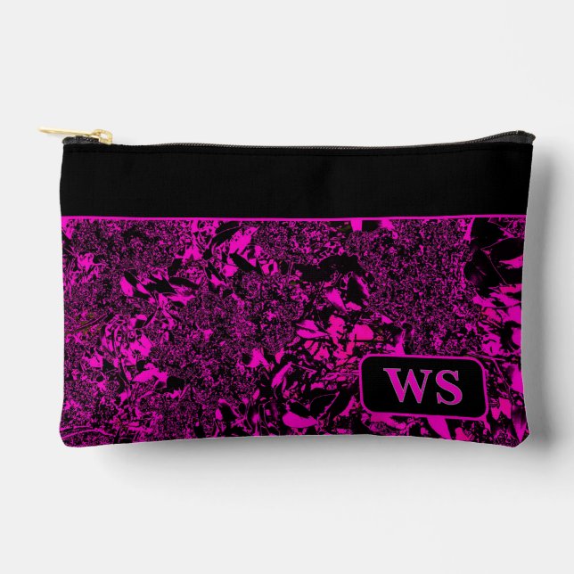 Bright Pink Cosmetic Bag  Zubehörtasche (Vorderseite)