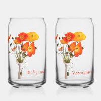 Bright Poppy Mariage cadeau