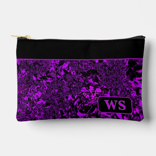Bright Purple Cosmetic Bag  Zubehörtasche (Vorderseite)