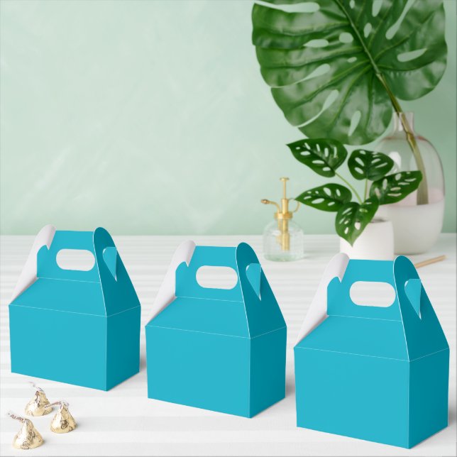 Bright Rich Sky Blue Favor Boxes Geschenkschachtel (Zahlreiche)