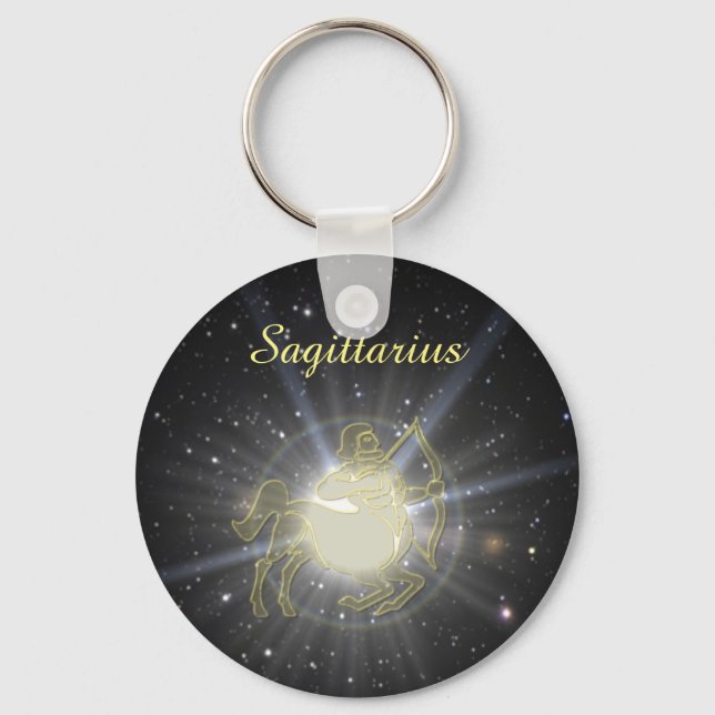 Bright Sagittarius Schlüsselanhänger (Vorderseite)