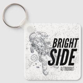 BRIGHT SEITE ASTRONAUT SCHLÜSSELANHÄNGER