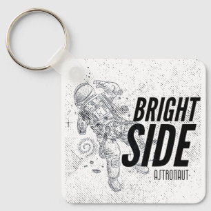 BRIGHT SEITE ASTRONAUT SCHLÜSSELANHÄNGER