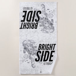 BRIGHT SEITE ASTRONAUT STRANDTUCH