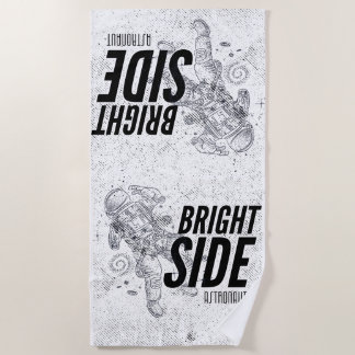 BRIGHT SEITE ASTRONAUT STRANDTUCH