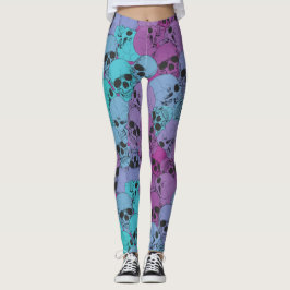 Bright Skull Leggings