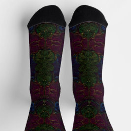 Bright Socks Elaborate Seamless Patterns 0039303 Socken