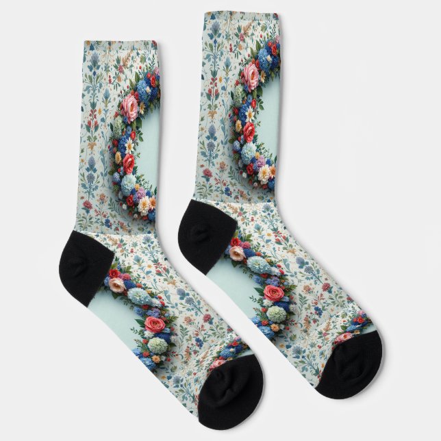 Bright Socks Elaborate Seamless Patterns 0039398 Socken (Rechts)