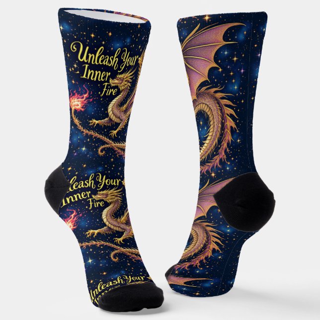 Bright Socks Motivational Art 0043984 Socken (Gewinkelt)