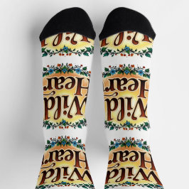 Bright Socks Motivational Art 0043990 Socken