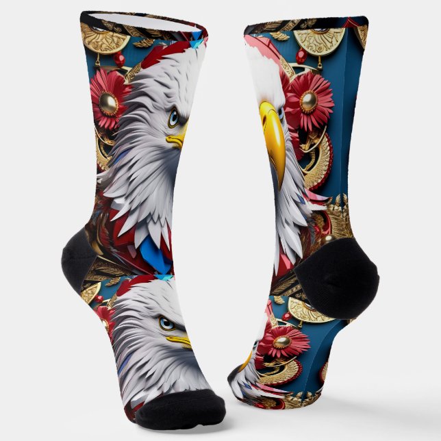 Bright Socks Picture Art 0038503 Socken (Gewinkelt)
