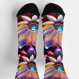 Bright Socks Picture Art 0038513 Socken