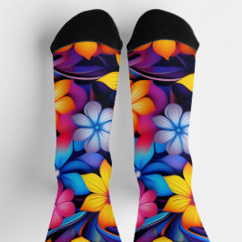 Bright Socks Picture Art 0038515 Socken