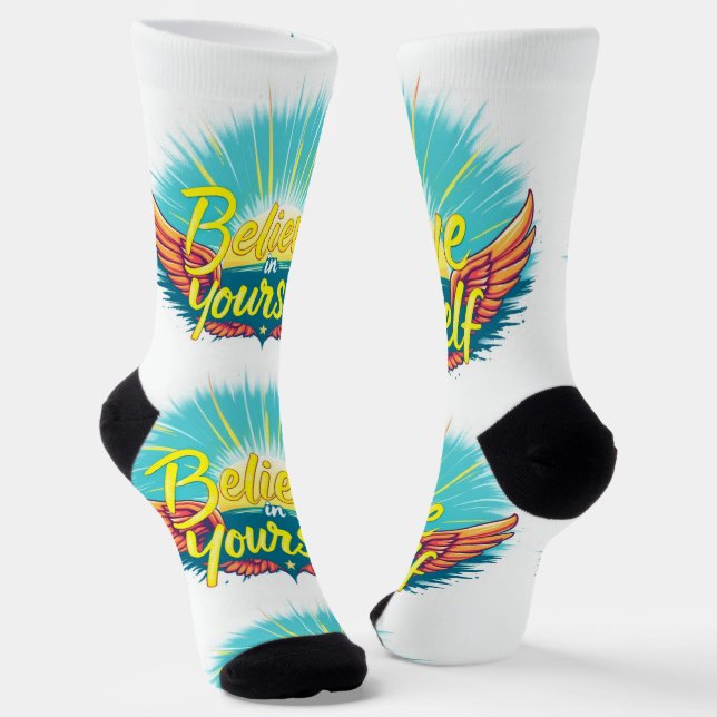 Bright Socks RANDOPIX Art Socks 0039482 Socken (Gewinkelt)