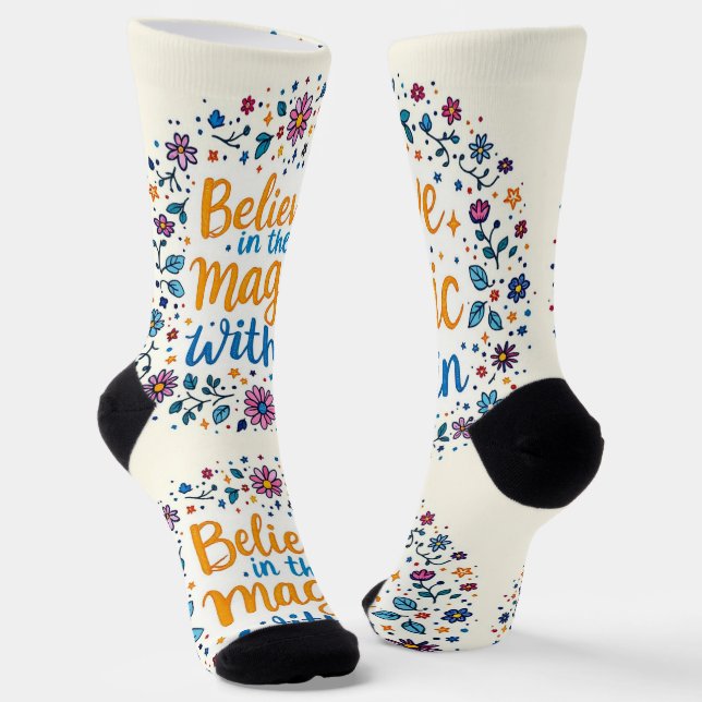 Bright Socks RANDOPIX Art Socks 0039486 Socken (Gewinkelt)