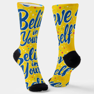 Bright Socks RANDOPIX Believe In Yourself 0039497 Socken