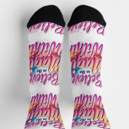 Bright Socks RANDOPIX Believe Magic Within 0039492 Socken