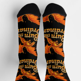 Bright Socks RANDOPIX Burn The Ordinary 0039501 Socken