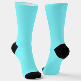 Bright Socks RANDOPIX Einfarbige Electric Blue Socken