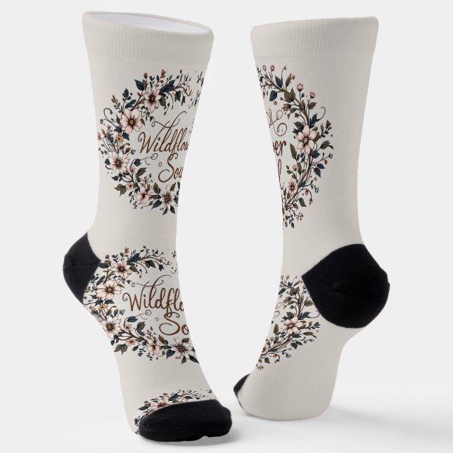 Bright Socks Wildflower Soul 0044046 Socken (Gewinkelt)