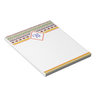 Bright spring Tribal Notizblock