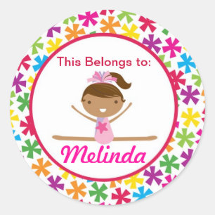 Bright Star Gymnast Retourner à l'école Sticker