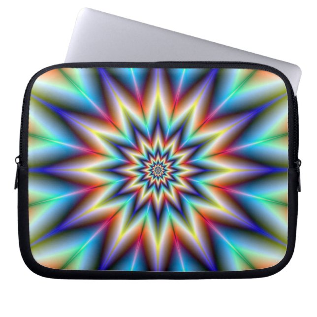 Bright Star Laptop Sleeve (Vorderseite)