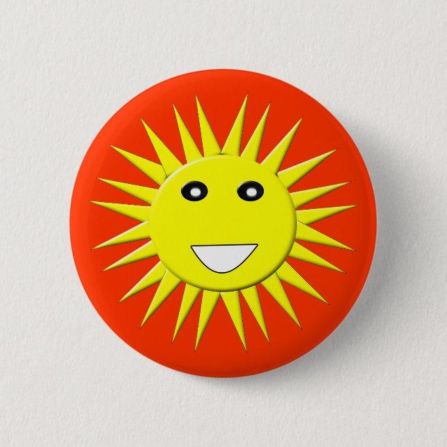 Bright Sunshine Button (Vorderseite)