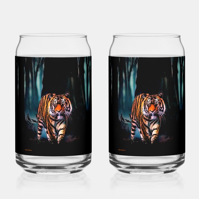 Bright Tiger Dark Forest Dosenglas (Vorderseite)