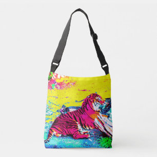 Bright Tiger Tragetaschen Mit Langen Trägern