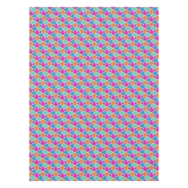 Bright Traditional Islamic Pattern Tablecloth Tischdecke (Vorderseite)