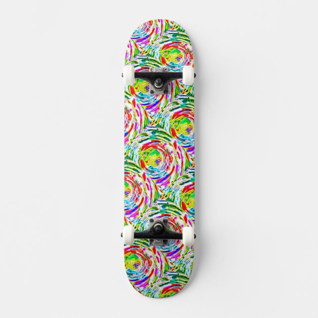 Bright Trendy Skateboard (Vorderseite)
